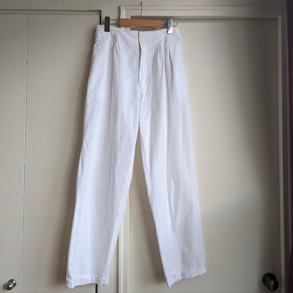 Ultra High Rise 80s Cotton Pants